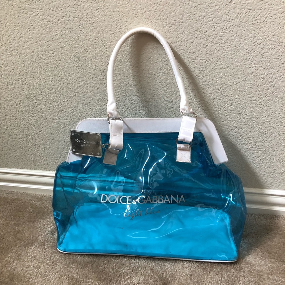 Dolce and Gabbana Light Blue Tote